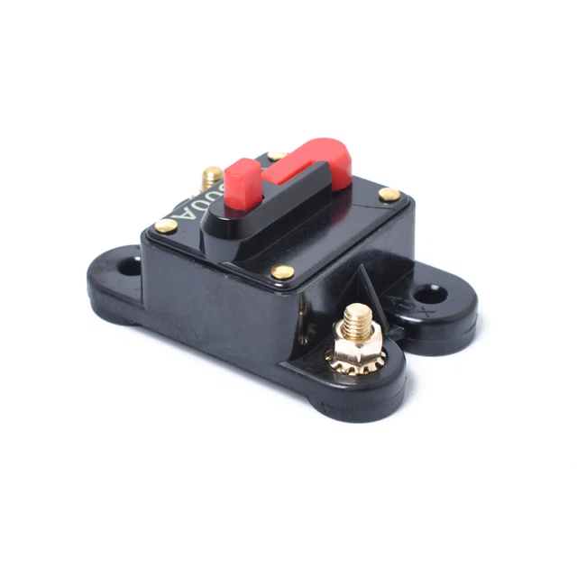 Disjoncteur de circuit 300 AMP DC 12-24V avec réinitialisation de
