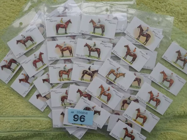 Players REPRO Derby & Grand National Winners set 50 Cigarette Cards Imperial