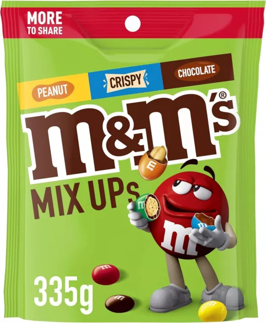 Buy M&M'S Mix Ups Peanut & Crispy & Millk Chocolate Snack 145g 