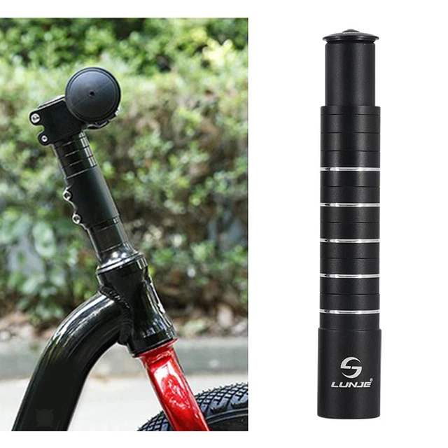 Rehausseur De Guidon Vélo 180mm - Alliage Aluminium Pour Plus De Confort En Montée Ou En Ville