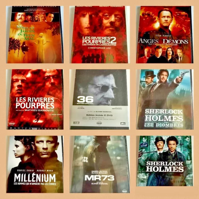 Divers DVD au choix  Policier - Aventure - Fantastique SF - Musique - Romantique