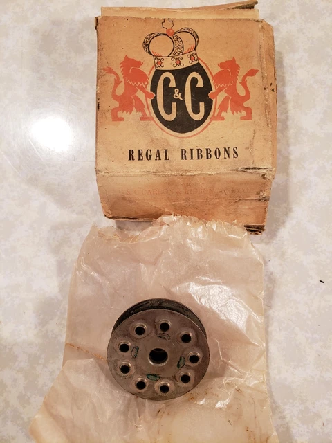 Vintage C & C Adding Machine Ribbon In Box