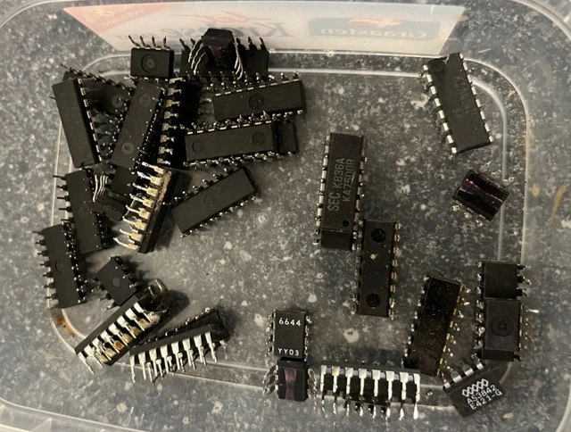 40Pcs 3Pin 2.54mm In-Line Transistor Sockets Compatible With Fuzz