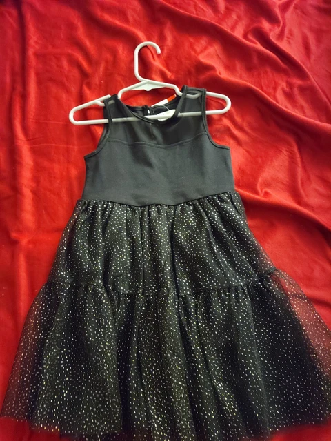 New Epic Threads Girls 4t Black Tulle Dress