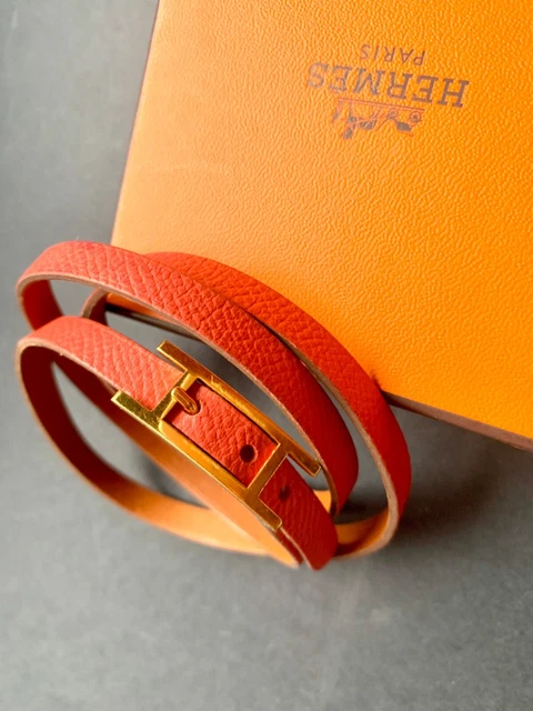 Hermes triple sales tour bracelet