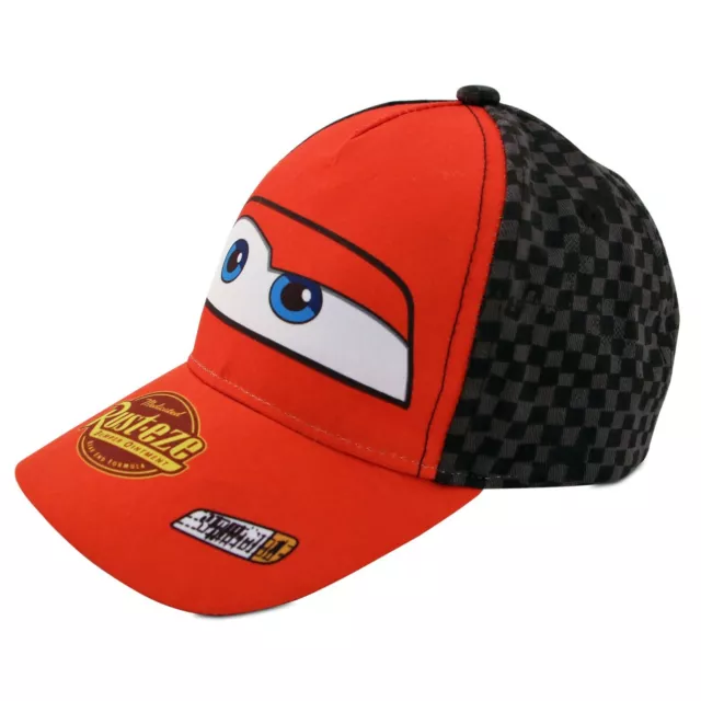 Disney Cars Lightning McQueen Baseball Hat, Toddlers Age 2-4 or Boys Age 4-7