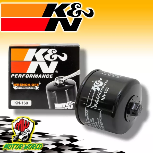 Filtro Olio Racing Sportivo K&N Kn-160 Bmw S 1000 R K47 2013 2014 2015 2016 2017