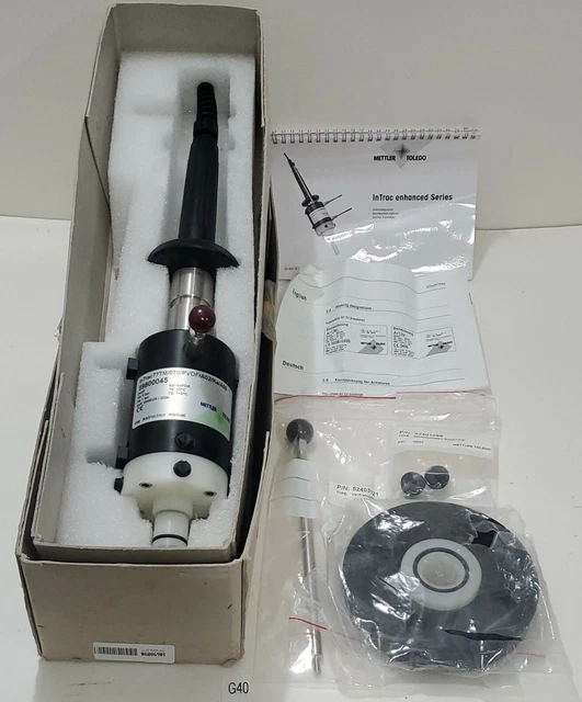 Mettle Sensor *NEW* METTLER TOLEDO InTrac777M/070/PVDF/A02/Ka/A00 Retractable Flow ...