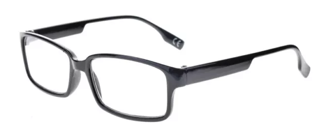 Pas Cher Trendy Femmes Hommes Noir 774-8 Lecture Lunettes + 1.00 3.50