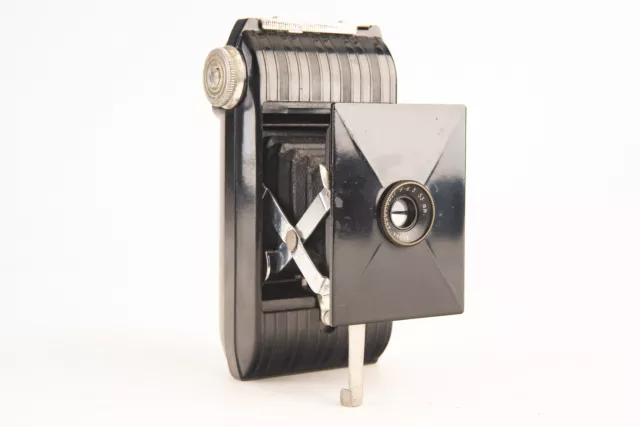 Kodak Bantam Folding 828 Film Camera with 53mm f/6.3 Lens Bakelite Art Deco V28 2