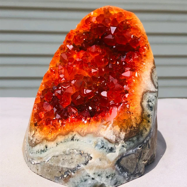 Géode D'améthyste Naturelle - 3,7 Livres (env. 1,68 Kg) - Quartz Cristallisé - Spécimen De Collection