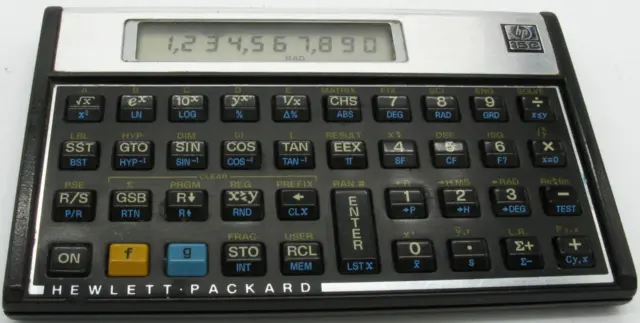 Vintage Hewlett-Packard HP 1984 15C Scientific Calculator & New Batteries