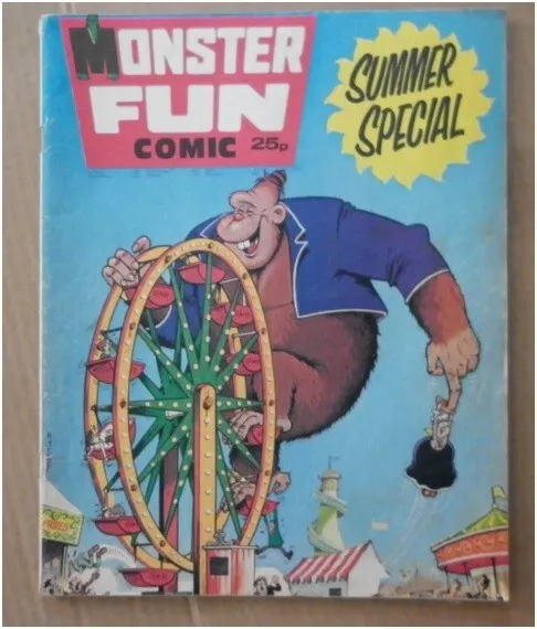 Monster Fun Comic Summer Special 1975 [Holiday Specials] Frankie Stein TV Buster