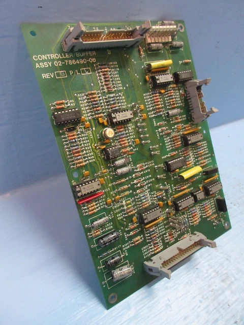 Emerson 02-786490-00 Rev G Controller / Buffer Board PCB PLC
