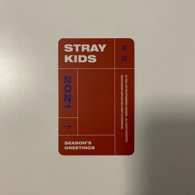 STRAY KIDS SKZ 2021 Season's Greetings Official Photocards EUR 11,52 PicClick FR