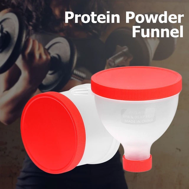 Agitatore proteico portatile bottiglie palestra partner acqua imbuto proteico in polvere