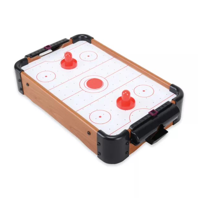 Party Central Air Hockey Game Table Top Portable Game Night Fun 34 x 22cm