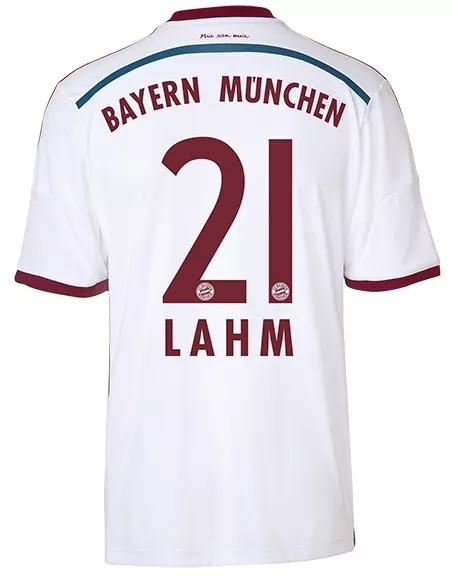 Trikot Adidas FC Bayern 2014-2015 Away - Lahm 21 [164 bis XXL] FCB