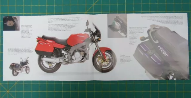 Cagiva RIVER 600 sales brochure 1998 literature 3