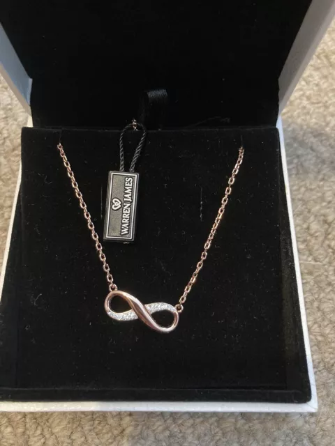 Warren James Infinity Necklace