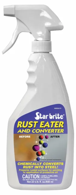 Star brite Rust Eater & Converter - Chemically Converts Rust Into Steel