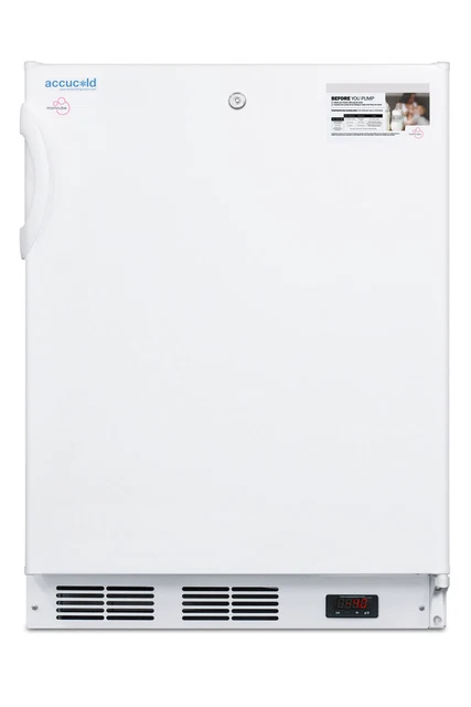 Summit VT65MLBIMCADA Momcube 24"W 3.5 Cu. Ft. Capacity Breast - White