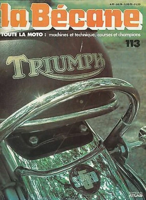 REVUE LA BECANE toute la moto n° 113 EUR 7,50 - PicClick FR