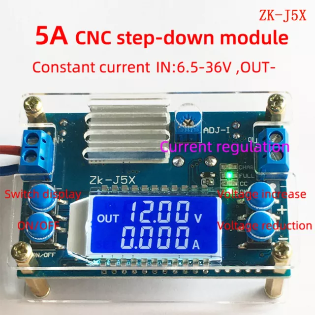 DC DC Buck Converter CC CV Power Supply Module Adjustable Voltage Regulator 2