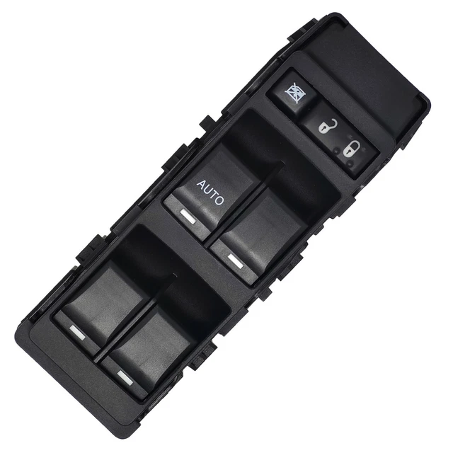 Pack 2 Interrupteurs Lève-Vitre Pour Peugeot 207 & Citroën C3 - Conducteur + Passager 6 & 13 Broches 6554QC 6490HQ