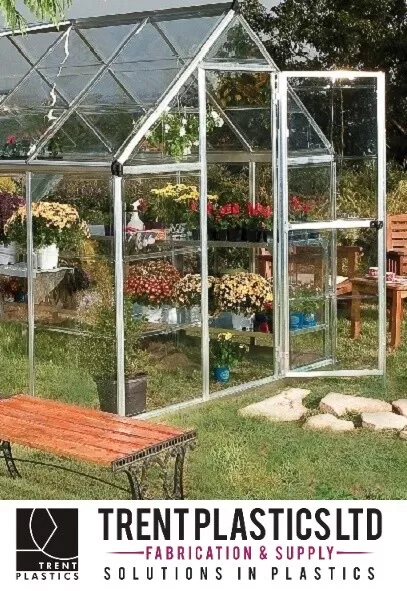 CLEAR Acrylic & Polycarbonate Shed Greenhouse Windows Plastic Sheet Perspex