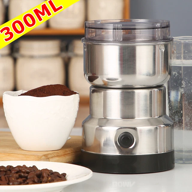 ELECTRIC COFFEE GRINDER Grinding Milling Nut Bean Spice Matte Blade