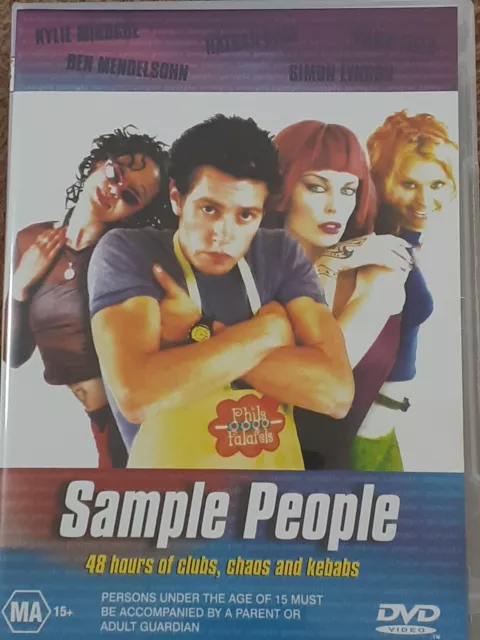 Sample People  (DVD, 1999) Kylie Minogue  Ben Mendelsohn  Drama  Region 4