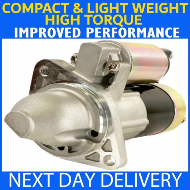 Vauxhall C20Let C20Xe High-Torque Starter Motor Brand New Xe 20Xe Red Top