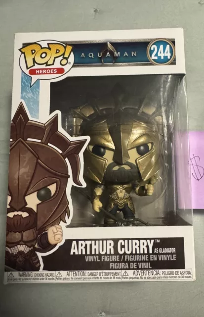 Funko Pop! Vinyl: DC Comics - Arthur Curry (Gladiator) #244