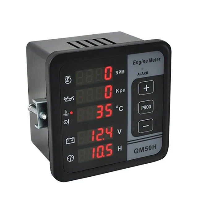 GM50H Engine Multifunction Digital Meter Generator Monitor I7X3