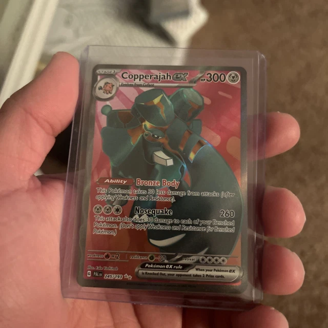 Pokemon Copperajah ex 245/193 Paldea Evolved Full Art Ultra Rare