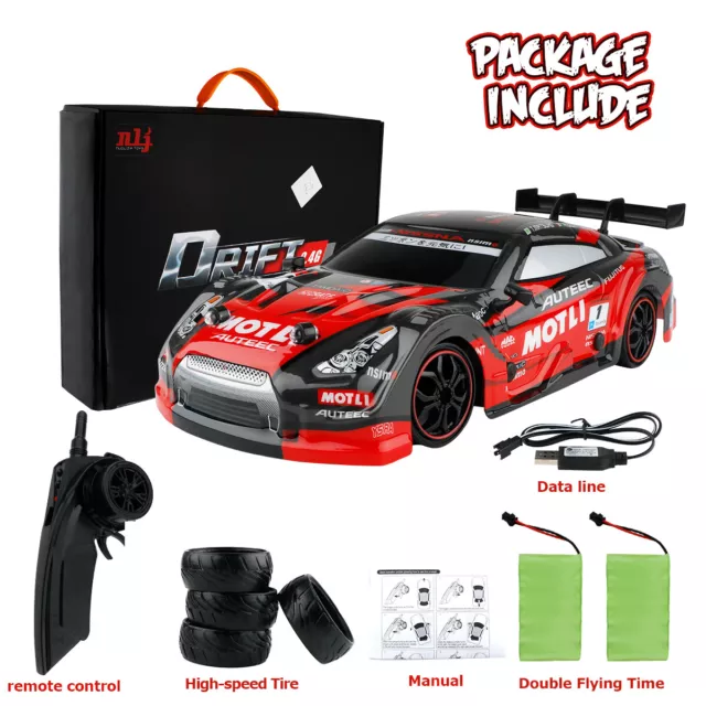 SUPER GT DRIFT Voiture Télécommande Sport Racing Véhicule 1/16 4WD