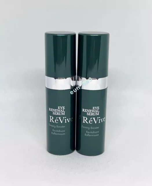 2 x ReVive Eye Renewal Serum Firming Booster 0.1oz / 3ml Each Total 6ml New