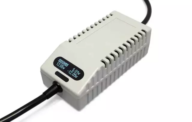 Amiga 500 PSU OLED Digital Gray AU - Replacement Amiga 500 Power Supply, AU Plug