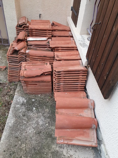 Tuiles romanes pour 15 à 18 m2 de toiture
