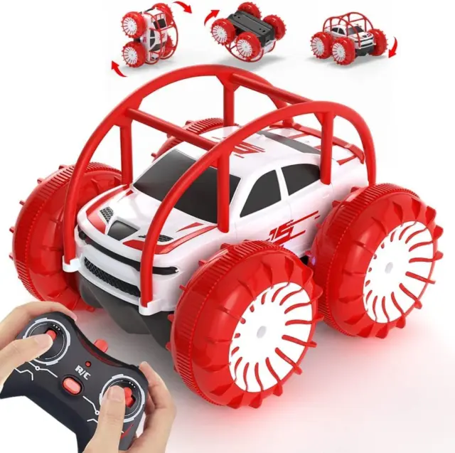 Remote Control Car, RC Cars Amphibious Land & Water Beach Pool Toy Off-Road RC B