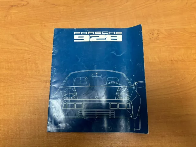 Porsche 928 Range Brochure Iconic & Rare