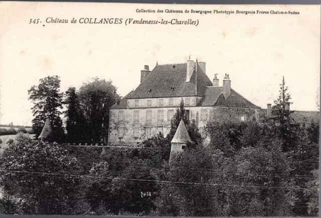 B4119+ Cpa 71  Vendenesse Les Charolles  Chateau De Collanges