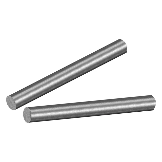 Graphite Rod 3.94" Long 0.39" Diameter for Melting Casting Gold Copper 2Pcs