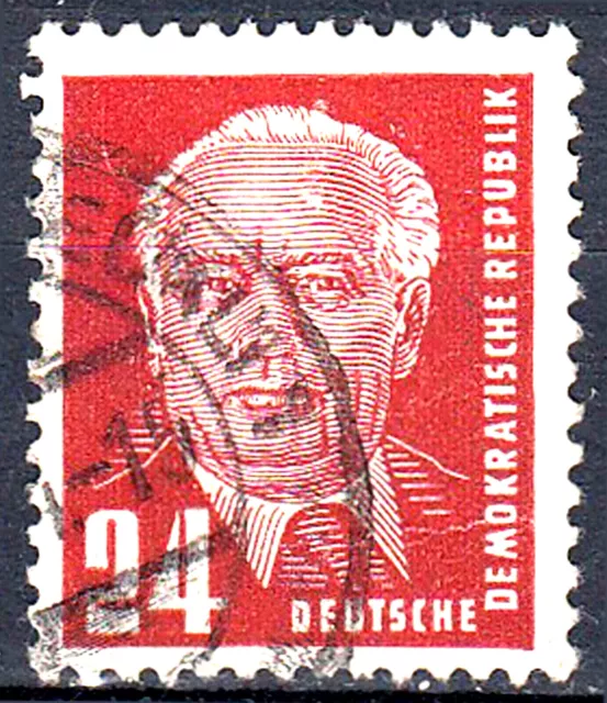 Deutschland DDR gestempelt Wilhelm Pieck Politiker Kommunist Präsident / 2648