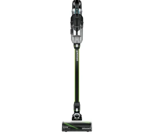 Bissell 3177A IconPet Turbo Edge Cordless Stick Vacuum - Black, Cha Cha Lime