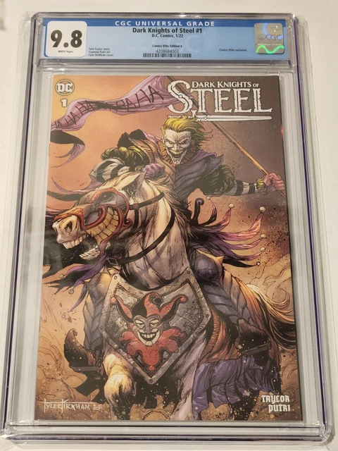Dark Knights of Steel #1,  CGC 9.8 - Tyler Kirkham Comics Elite Cover A
