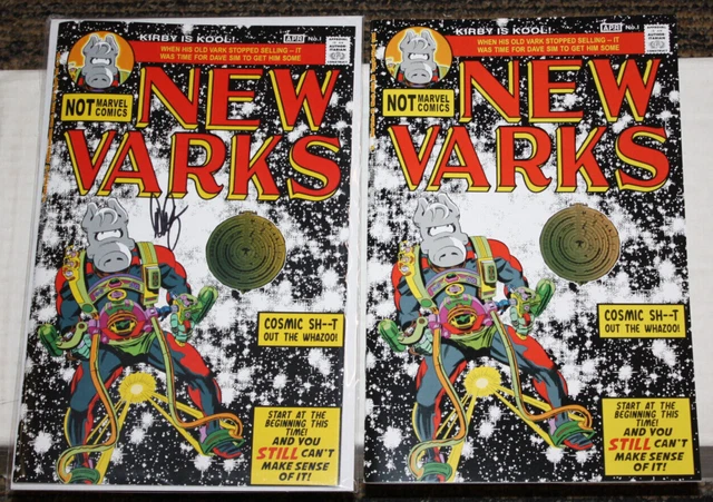 Cerebus In Hell(#73) New Varks #1  Regular A ($8 cvr) & SIGNED Ed.