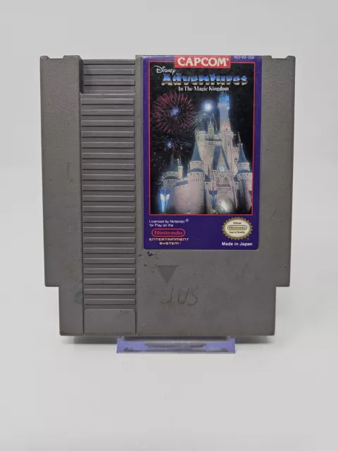 Disney Adventures in the Magic Kingdom (Nintendo NES, 1990) Tested & Works