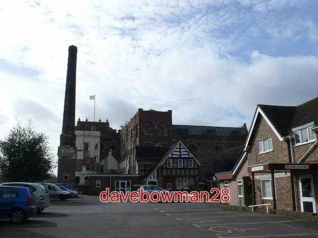 Photo  Eldridge Pope Brewery Dorchester Dorset This Is The Rear Aspect From Prin